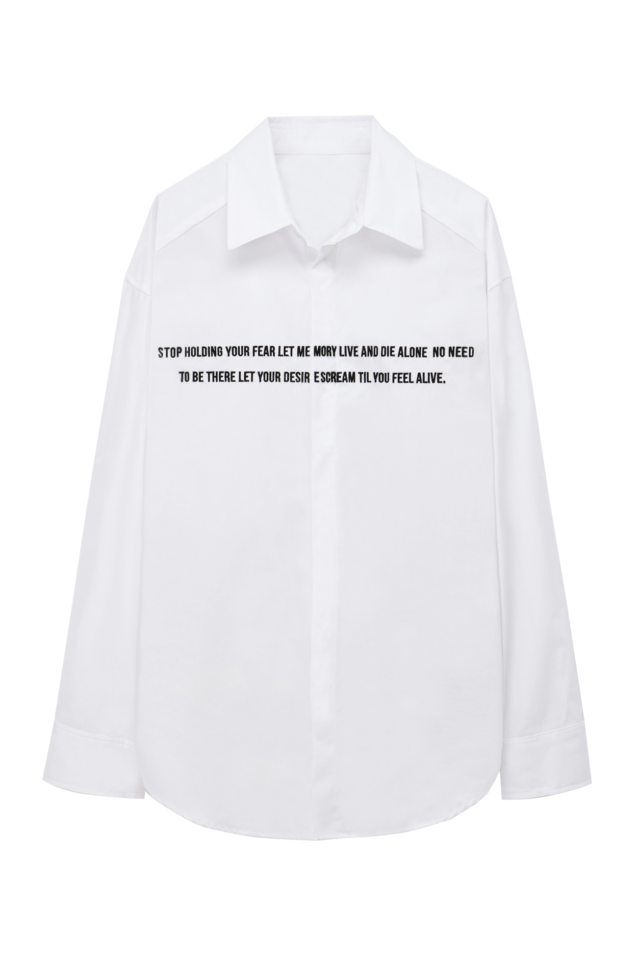 [UNISEX] Lettering shirt (강다니엘님 착용)